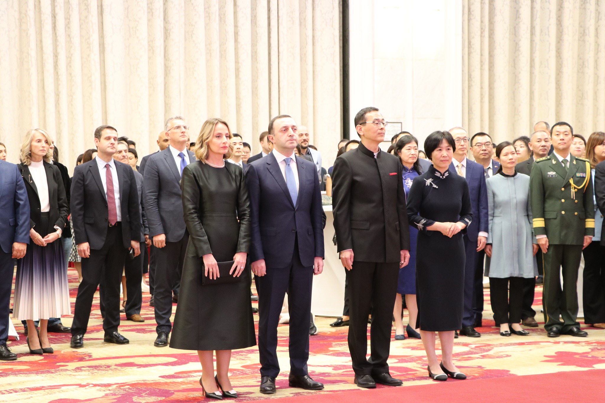 თბილისში ჩინეთის სახალხო რესპუბლიკის 74 წლისთავი აღინიშნა